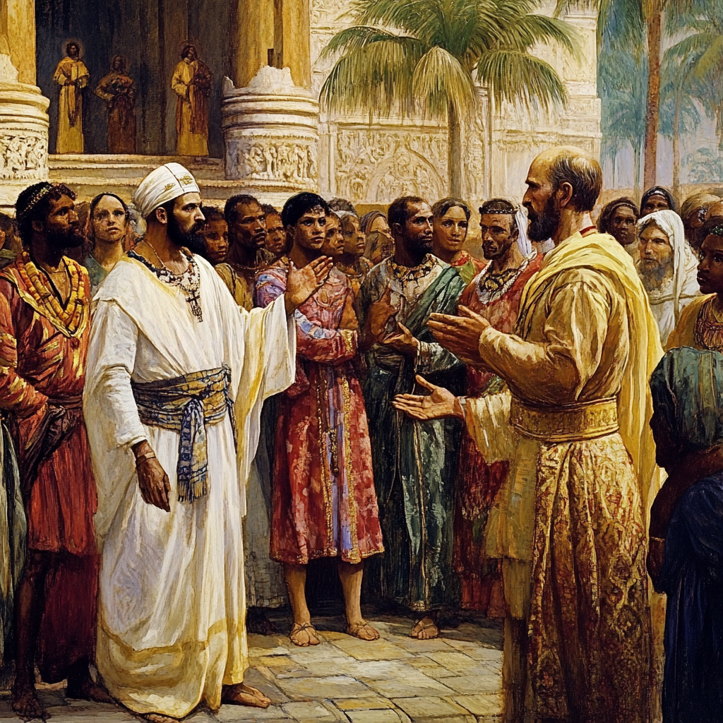 Europeans Bringing Christianity to Africa