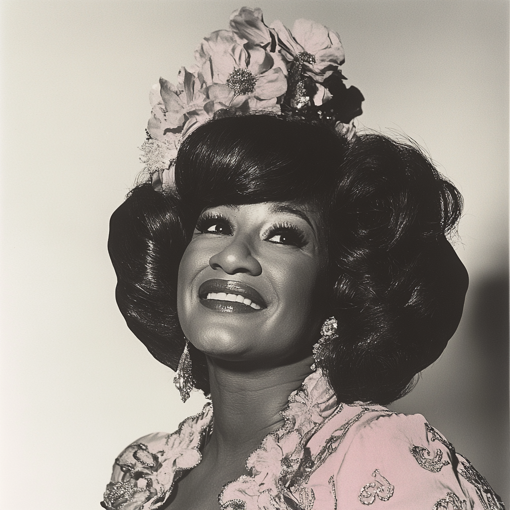 Portrait of Celia Cruz